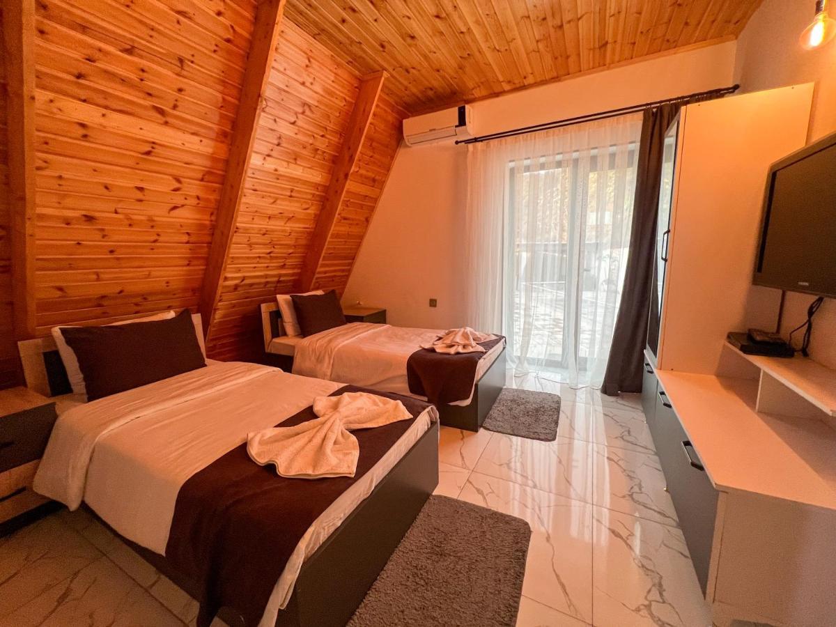 Qafqaz Family Chalet Gabala Exterior foto