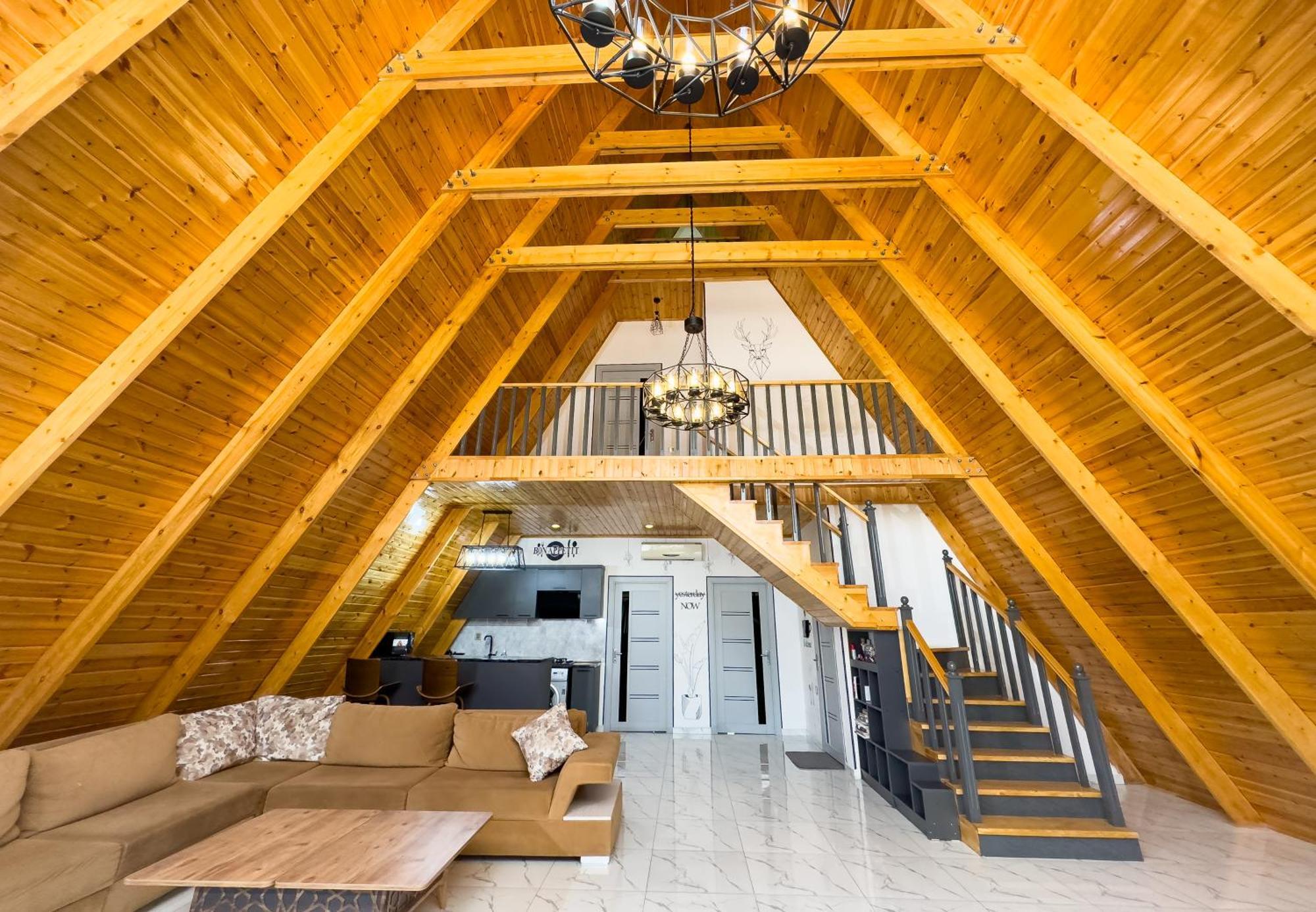 Qafqaz Family Chalet Gabala Exterior foto